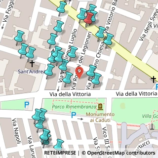 Mappa Via Ronchi, 70014 Conversano BA, Italia (0.08)