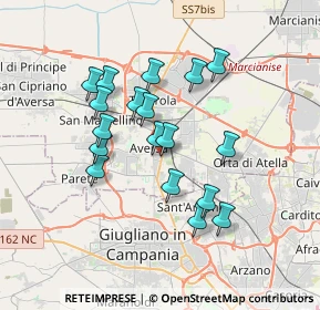 Mappa Via Amalfi, 81031 Aversa CE, Italia (3.27611)