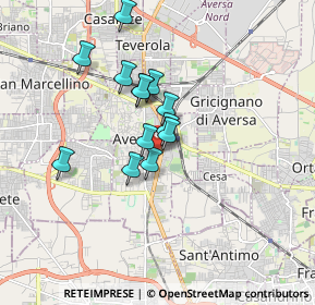 Mappa Via Amalfi, 81031 Aversa CE, Italia (1.40154)