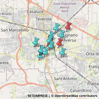 Mappa Via Luigi Pirandello, 81031 Aversa CE, Italia (1.11846)