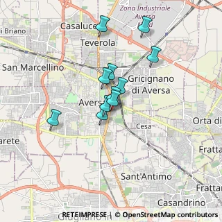 Mappa Via Luigi Pirandello, 81031 Aversa CE, Italia (1.39818)