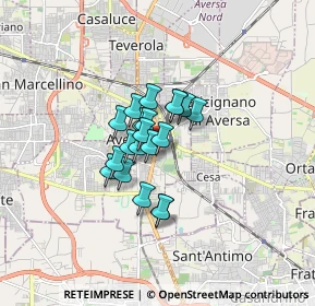 Mappa Via Pacinotti, 81031 Aversa CE, Italia (1.0445)