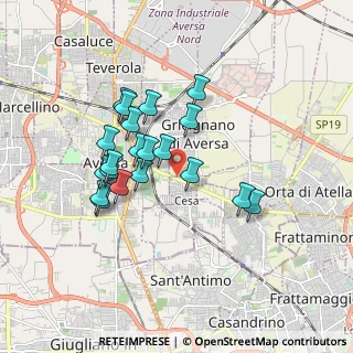 Mappa Via Atellana, 81030 Cesa CE, Italia (1.631)
