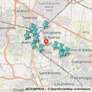 Mappa Via Atellana, 81030 Cesa CE, Italia (1.64462)