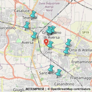 Mappa Via Atellana, 81030 Cesa CE, Italia (1.93909)