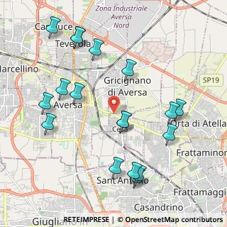 Mappa Via Atellana, 81030 Cesa CE, Italia (2.475)