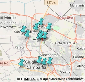 Mappa Via Eduardo de Filippo, 81031 Aversa CE, Italia (3.02231)