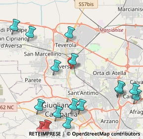 Mappa Via Eduardo de Filippo, 81031 Aversa CE, Italia (6.01125)