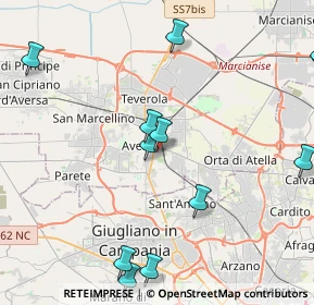 Mappa Via Eduardo de Filippo, 81031 Aversa CE, Italia (5.93692)