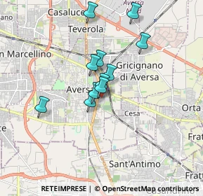 Mappa Via Eduardo de Filippo, 81031 Aversa CE, Italia (1.42182)