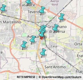 Mappa Via Eduardo de Filippo, 81031 Aversa CE, Italia (2.17)