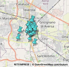Mappa Via Eduardo de Filippo, 81031 Aversa CE, Italia (0.961)