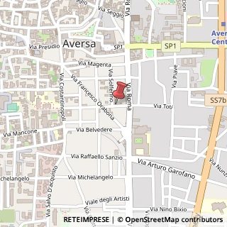 Mappa Via Cesare Battisti, 21, 81031 Aversa, Caserta (Campania)