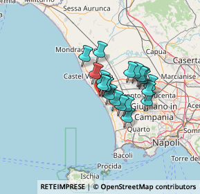 Mappa Viale dei Fiori, 81030 Castel Volturno CE, Italia (9.0295)