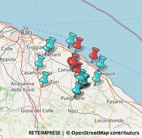 Mappa Vico della Vittoria, 70014 Conversano BA, Italia (9.832)