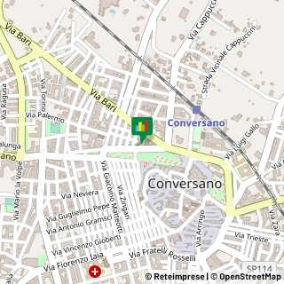 Mappa Via della Vittoria, 12, 70014 Conversano, Bari (Puglia)