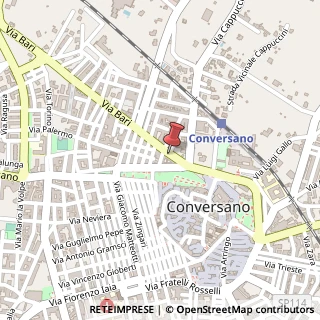 Mappa Via Bari, 19, 70014 Conversano, Bari (Puglia)