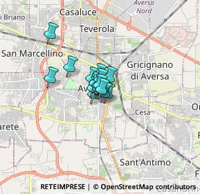 Mappa Via Alfonso Lamarmora, 81031 Aversa CE, Italia (0.70375)