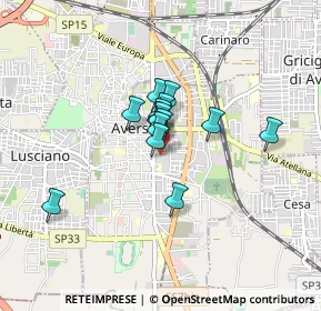 Mappa Via Alfonso Lamarmora, 81031 Aversa CE, Italia (0.55143)