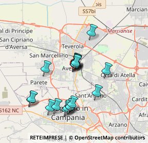 Mappa Via Alessandro Lamarmora, 81031 Aversa CE, Italia (3.41737)