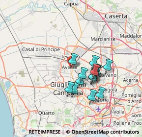 Mappa Via Alfonso Lamarmora, 81031 Aversa CE, Italia (6.10733)