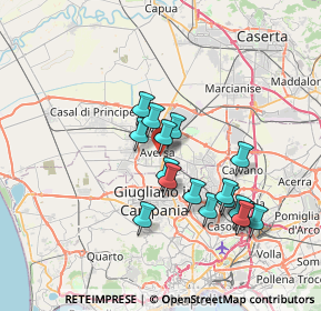 Mappa Via Alfonso Lamarmora, 81031 Aversa CE, Italia (6.75824)