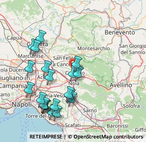 Mappa Via Gavino e Olindo de Sarno, 80033 Cicciano NA, Italia (17.8265)