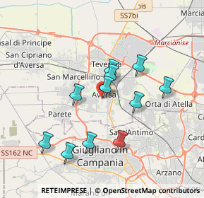 Mappa Via Tacito, 81031 Aversa CE, Italia (3.48727)