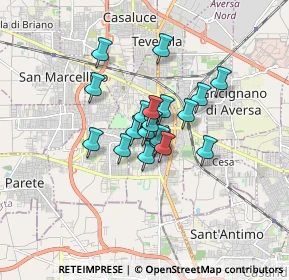 Mappa Via Tacito, 81031 Aversa CE, Italia (1.11211)