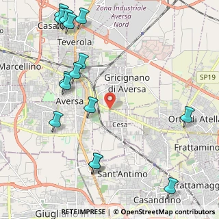 Mappa Via Martiri Atellana, 81030 Cesa CE, Italia (2.954)