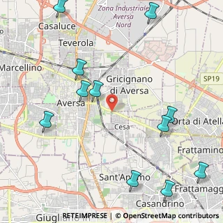 Mappa Via Martiri Atellana, 81030 Cesa CE, Italia (2.97)