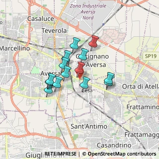 Mappa Via Martiri Atellana, 81030 Cesa CE, Italia (1.38429)