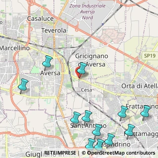 Mappa Via Martiri Atellana, 81030 Cesa CE, Italia (3.39917)
