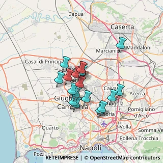 Mappa Via Martiri Atellana, 81030 Cesa CE, Italia (5.36722)
