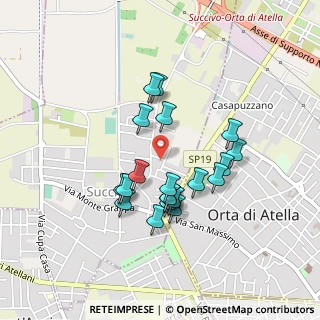 Mappa Via Genova, 81030 Succivo CE, Italia (0.4095)