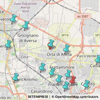 Mappa Via Venezia, 81030 Succivo CE, Italia (3.27429)