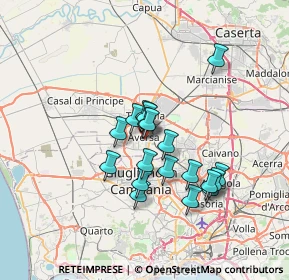 Mappa Via Cesare Battisti, 81031 Aversa CE, Italia (5.89895)