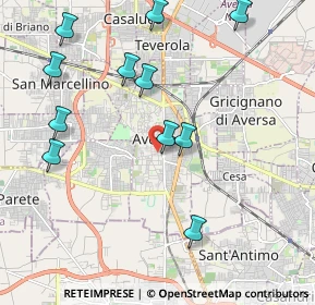 Mappa Via Cesare Battisti, 81031 Aversa CE, Italia (2.43182)