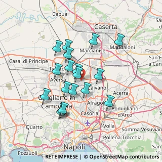Mappa Via Giuseppe Verdi, 81030 Orta di Atella CE, Italia (6.55556)