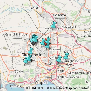 Mappa Via Giuseppe Verdi, 81030 Orta di Atella CE, Italia (6.24714)