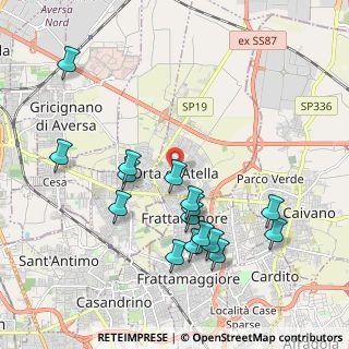 Mappa Via M. Bdi Lorenzo, 81030 Orta di Atella CE, Italia (2.20688)