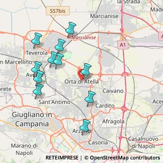 Mappa Via Cremona, 81030 Orta di Atella CE, Italia (4.39182)