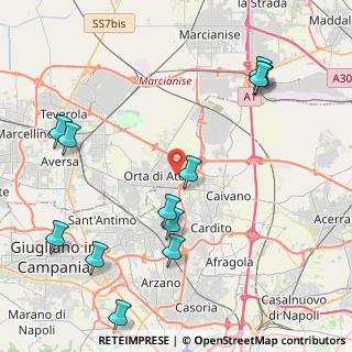Mappa Presso centro commerciale Fabulae, 81030 Orta di Atella CE, Italia (5.505)