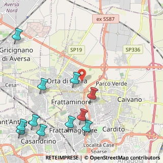 Mappa Presso centro commerciale Fabulae, 81030 Orta di Atella CE, Italia (3.16909)