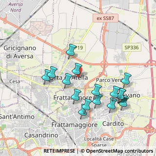 Mappa Vicino a, 81030 Orta di Atella CE, Italia (2.11176)