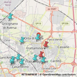 Mappa Vicino a, 81030 Orta di Atella CE, Italia (3.05636)
