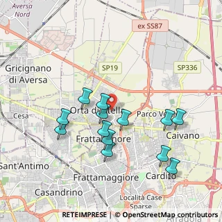 Mappa Vicino a, 81030 Orta di Atella CE, Italia (1.95462)