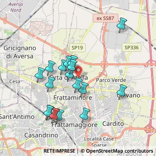 Mappa Vicino a, 81030 Orta di Atella CE, Italia (1.97353)