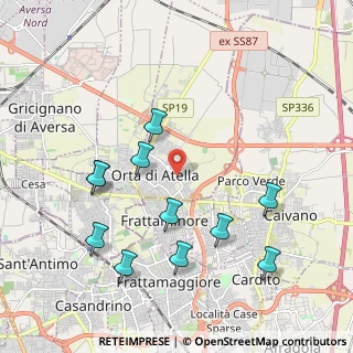 Mappa Vicino a, 81030 Orta di Atella CE, Italia (2.30364)