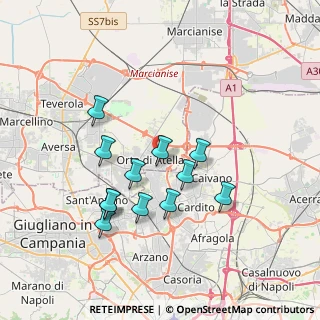 Mappa Vicino a, 81030 Orta di Atella CE, Italia (3.525)